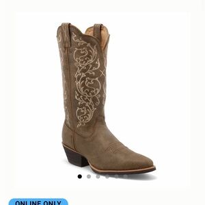 Twisted X Women's Brown Embroidered Heeled Boots
